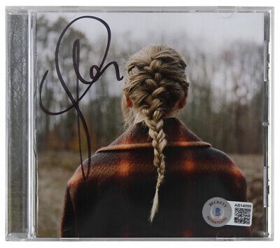 evermore Signed Album CD Cover