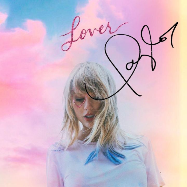Lover Signed Album CD Cover
