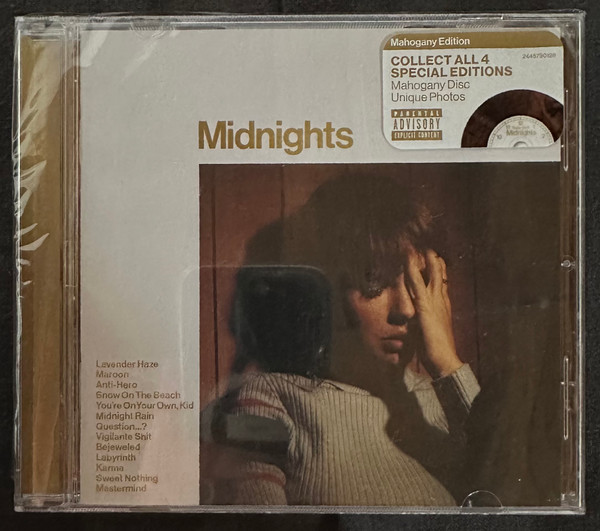 Midnights Mahogany Edition CD Cover
