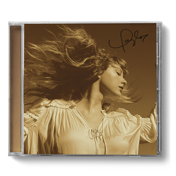 Fearless (Taylor's Version) Signed Album CD Cover