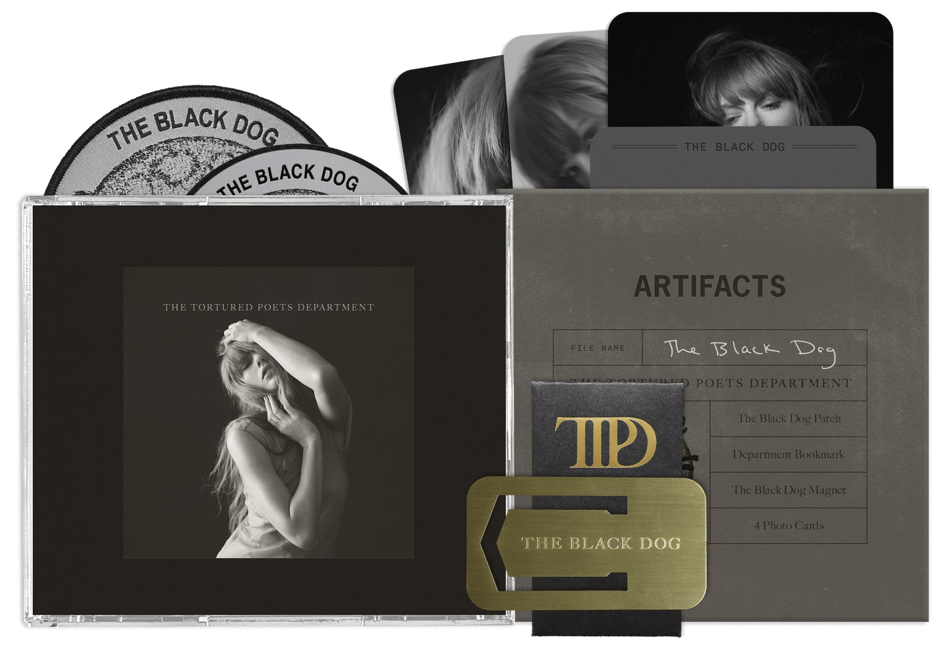 THE TORTURED POETS DEPARTMENT The Black Dog Cover (Collector's Deluxe Edition)